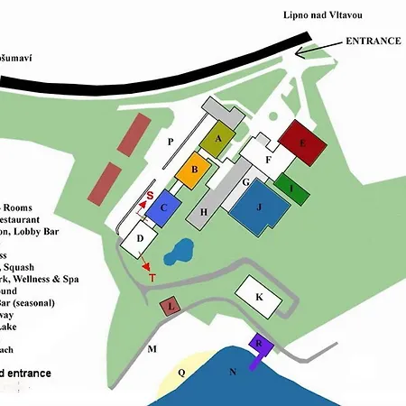 Lipno Wellness - C104 Privat Family * Frymburk